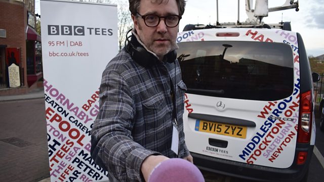 BBC Radio Tees - Bob Fischer, BBC Tees Introducing at Stockton Calling