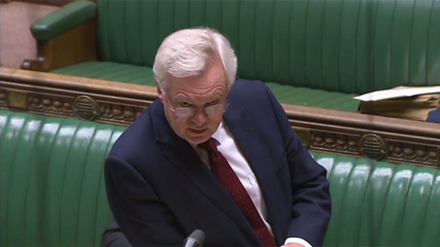 Urgent Question on Parliamentary Vote on Brexit