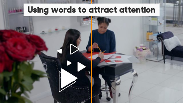 Bbc Skillswise Clips Using Words To Attract Attention