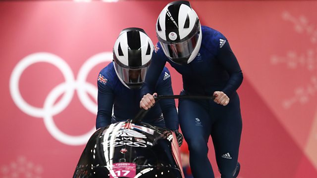 BBC Two Day 12: Great Britain women in Bobsleigh action