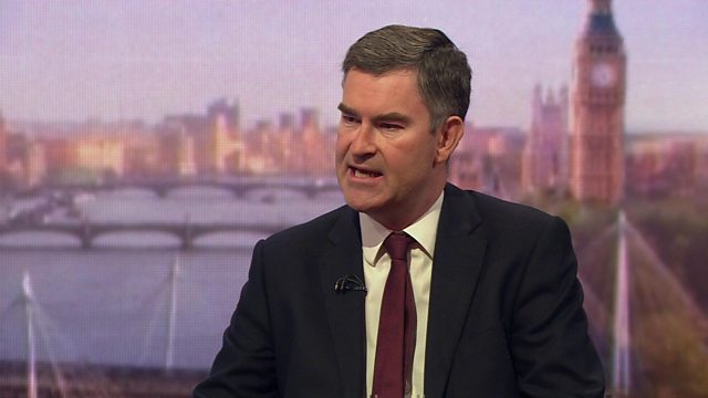 BBC One - The Andrew Marr Show, 31/03/2019, Justice Secretary on Brexit ...
