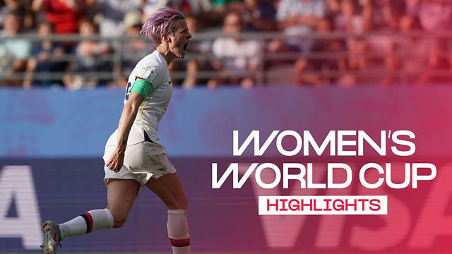 BBC Sport  FIFA Women's World Cup, 2019 Highlights, Day 17