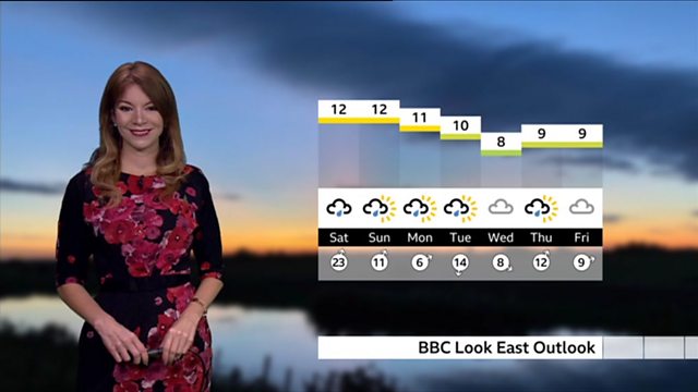 Bbc One Look East Lunchtime News 01112019 Weather Morning Forecast 