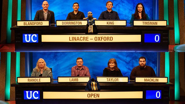 Bbc Two University Challenge 2020 21 Episode 3