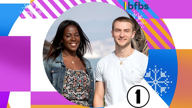 BBC Radio 1 - British Forces Christmas Takeover, Cyprus: Akylah Rodriguez  and Ben Coley