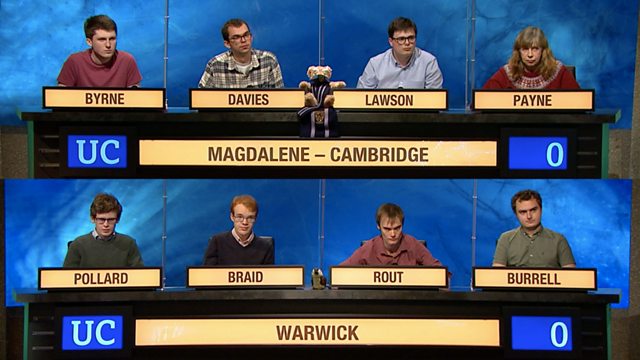 Bbc Two University Challenge 2020 21 Episode Guide