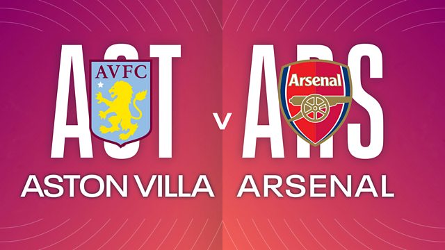 Link arsenal vs online aston villa