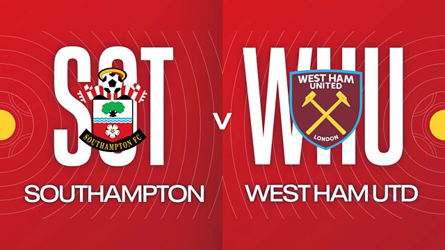 Southampton vs West Ham