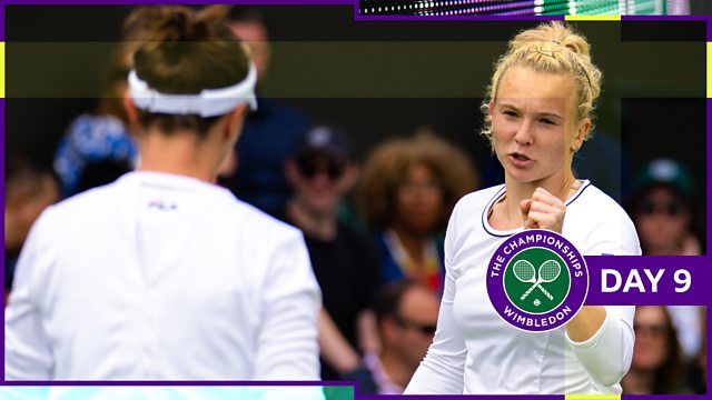 BBC Sport - Wimbledon, 2022 Live, Krejcikova & Siniakova In Action ...