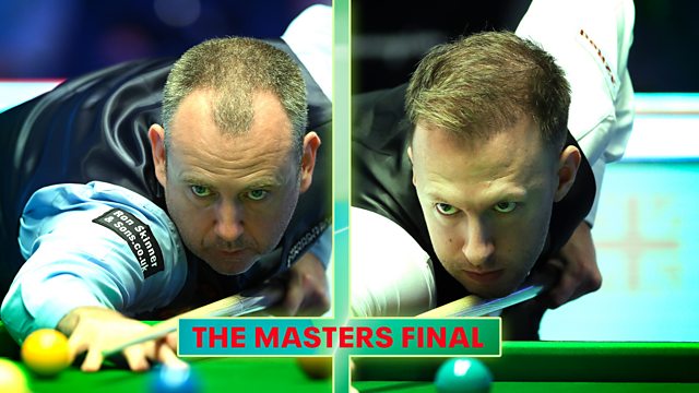 BBC Sport - Snooker: The Masters, 2023, Final: Trump v Williams, afternoon