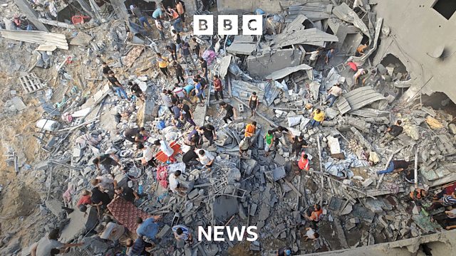 BBC - Dozens Reported Killed In Gaza Refugee Camp Blast