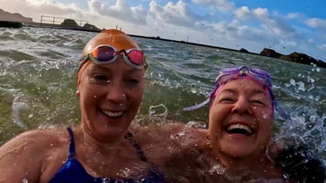 BBC Radio Devon - Caroline Densley, 13/12/2023, ILFRACOMBE SWIMMERS PART 3