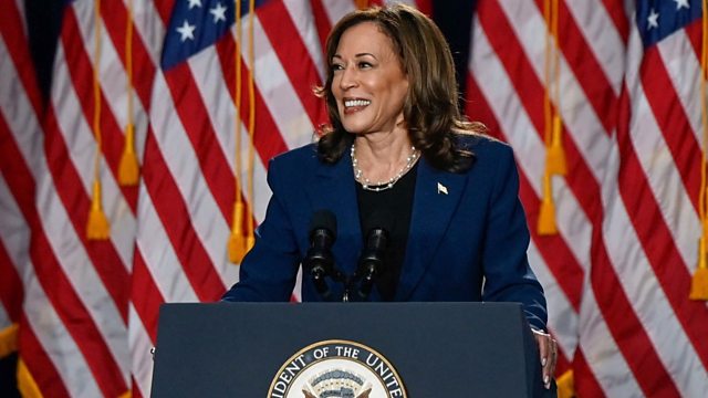 Harris attacks Trump in first campaign speech