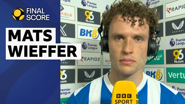 Burnley 0-2 Brighton: Mats Wieffer says Seagulls 'will keep