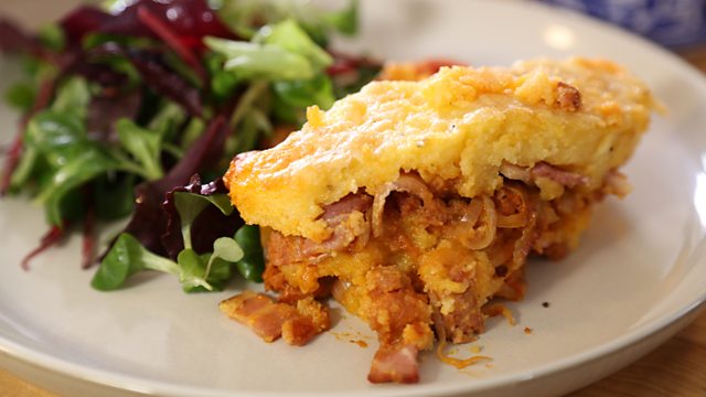 Polenta pork -image