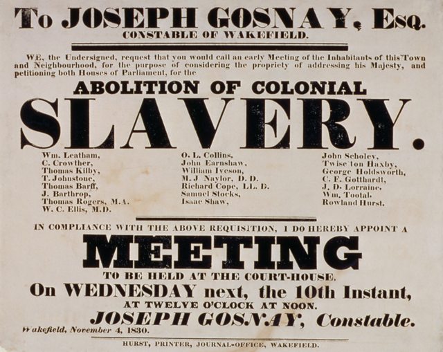 Reasons For The Success Of The Abolitionist Campaign In 1807 Revision 9 Higher History Bbc