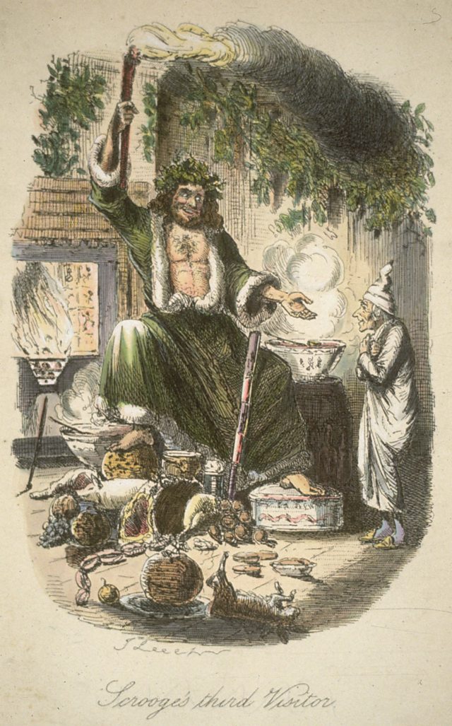 The Ghost Of Christmas Present In A Christmas Carol Characters