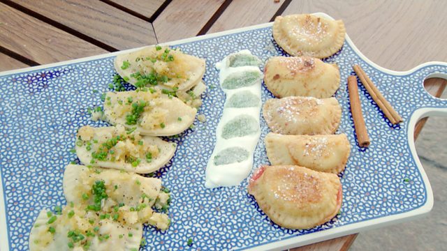 Mushroom and sauerkraut pierogi-image