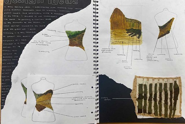 Developing ideas - Developing ideas - AQA - GCSE Art and Design ...