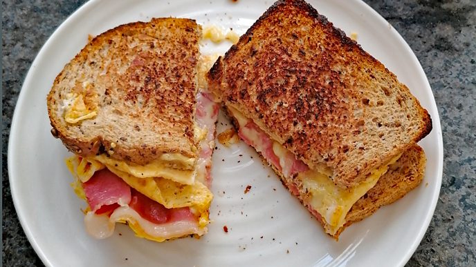 TikTok trend the breakfast sandwich