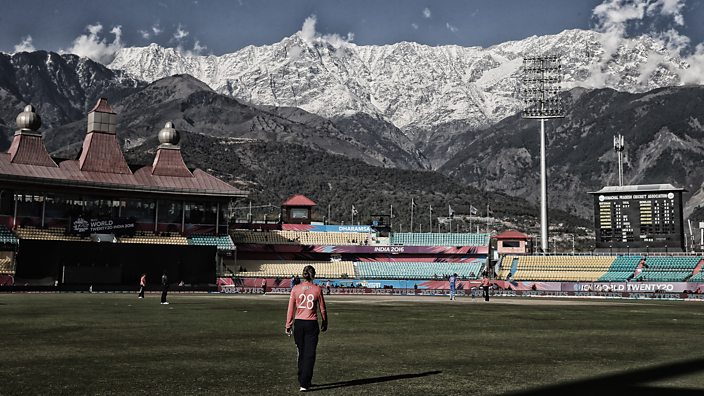 Dharamsala, India. Danielle Wyatt of England, Women's ICC World Twenty20 India 2016