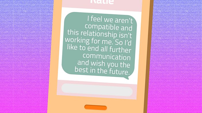 Five expert approved break up texts to send instead of ghosting