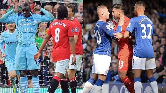 Manchester City vs Manchester United and Everton vs Liverpool