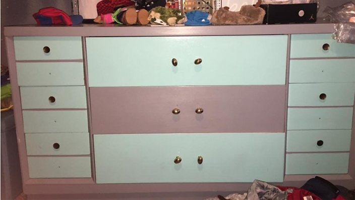 Is This Chest Of Drawers Pink And White Or Blue And Grey Bbc Three