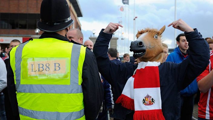 are the keeping matchday horses safe in Newcastle? We them - BBC Three