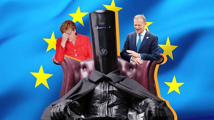 Lord Buckethead has agreed to lead Brexit negotiations - BBC Three