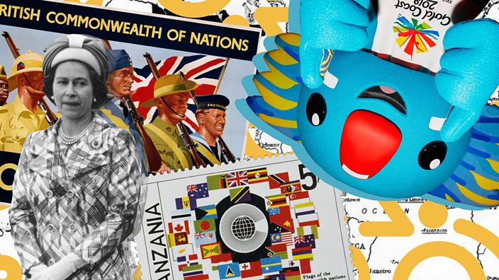 Queen Elizabeth II, Commonwealth posters, Borobi Commonwealth mascot