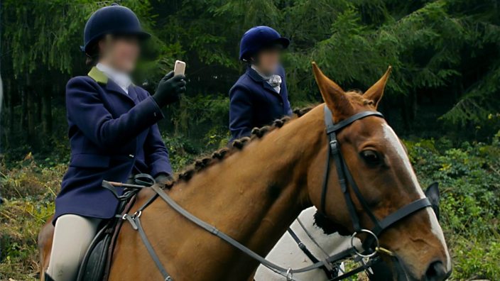 Still from BBC Three documentary The Hunt: Battle In The Countryside