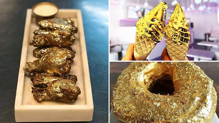 People Are Eating Chicken Wings Smothered In Gold BBC Three