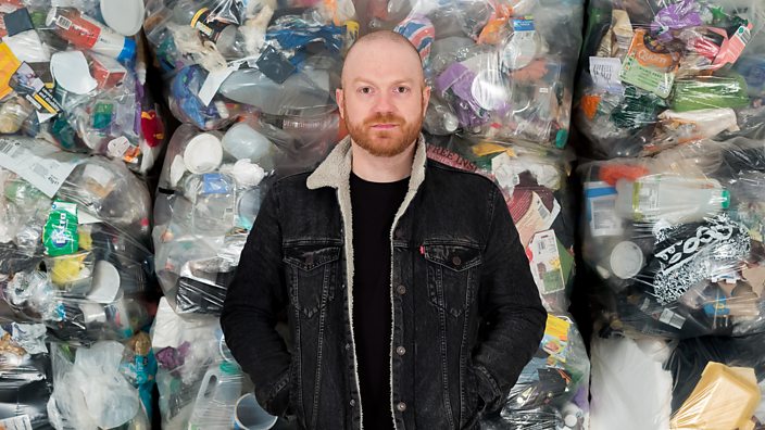 Daniel Webb kept all of his plastic for a year