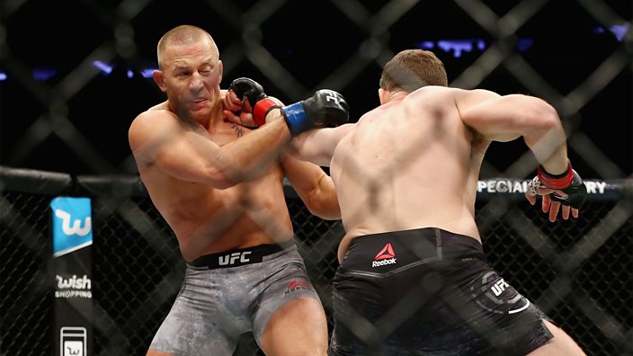 UFC 229: MMA legend Georges St-Pierre picks Khabib Nurmagomedov to beat ...