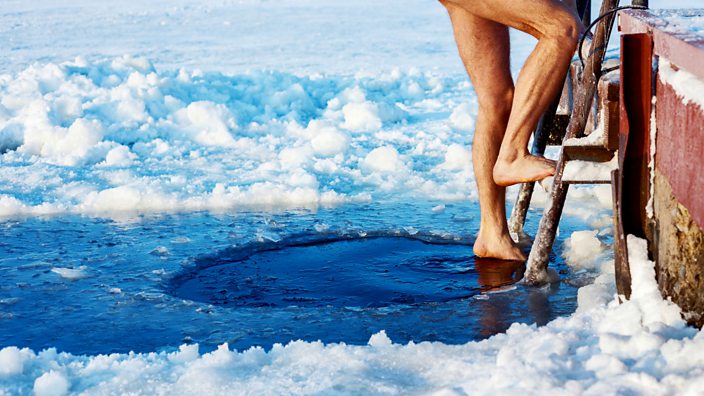 Swimming in ice