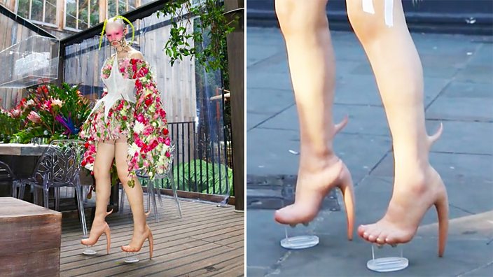 Ugly fashion: Would you wear these Â£6k 'skin' boots? - BBC Three