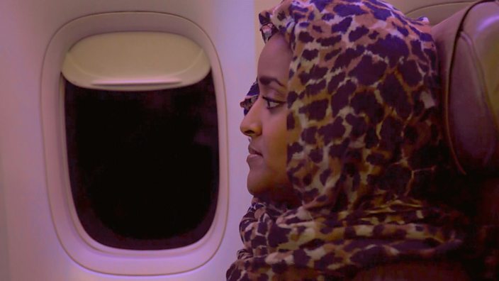 Basma landing in Jeddah