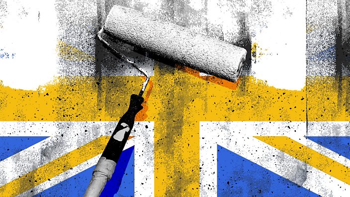 Whitewashing the union flag