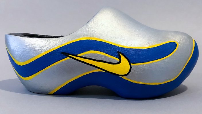 This artist is turning clogs into iconic football boots BBC Three