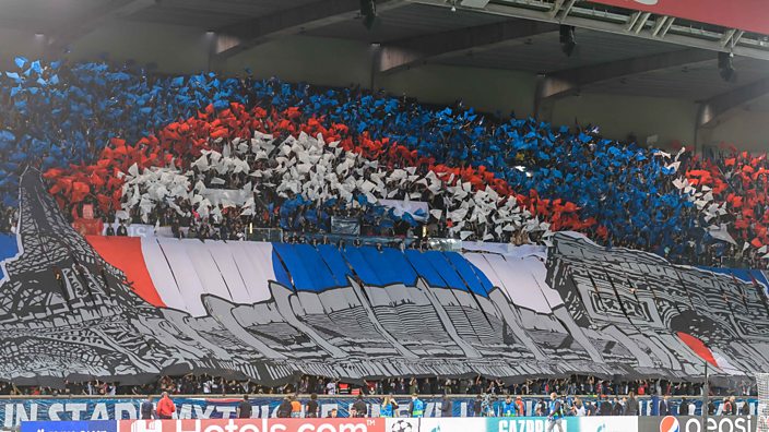 PSG tifo