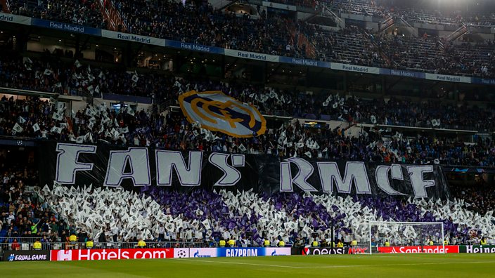 Real Madrid tifo