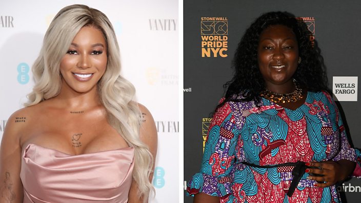 Munroe Bergdorf and Lady Phyll