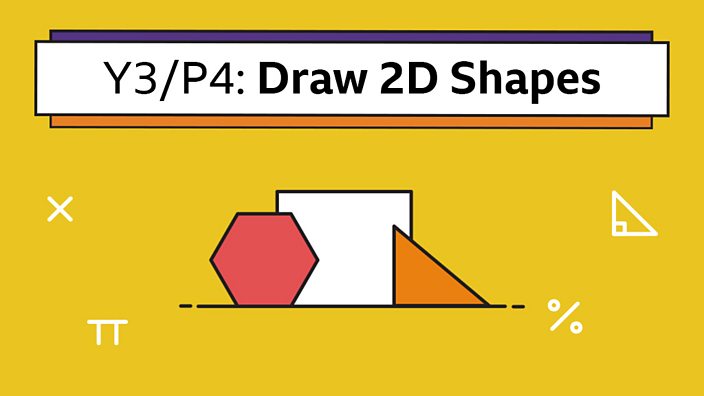 Draw 2d Shapes Year 3 P4 Maths Home Learning With c Bitesize c Bitesize