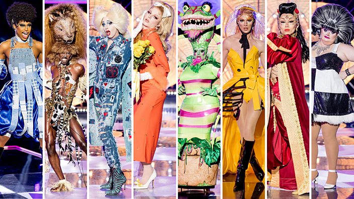 Blonde Teen Bbc - Every look from the Drag Race UK series 4 episode 5 West End musicals  runway - BBC Three