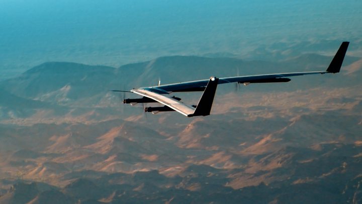 Facebook's Aquila drone takes to the air