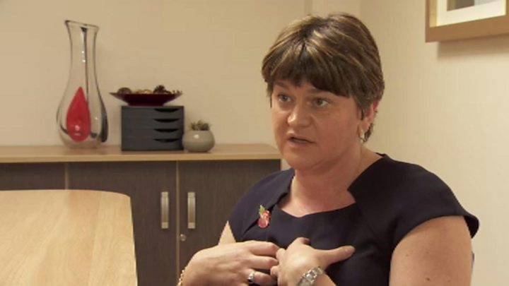 Arlene Foster Gays Are Welcome In Dup Bbc News