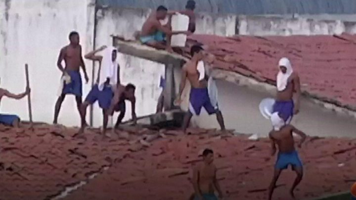 Brazil Prison Violence: Gangs Clash At Jail Where 26 Died - BBC News