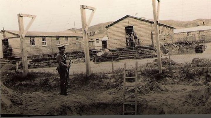 Photos Show Life In Jersey World War One Prison Camp BBC News   P04yh8vj 