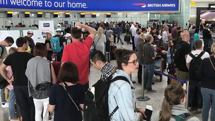 Αποτέλεσμα εικόνας για IT Crash continues to Strand BA Passengers at British Airports